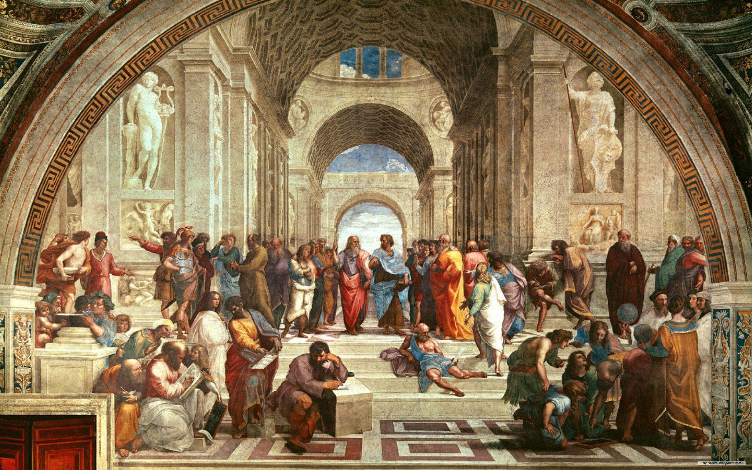School of Athens painting by Raphael