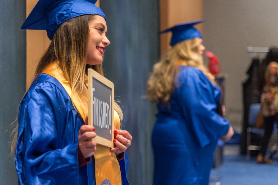 Graduation is the goal of scholarships