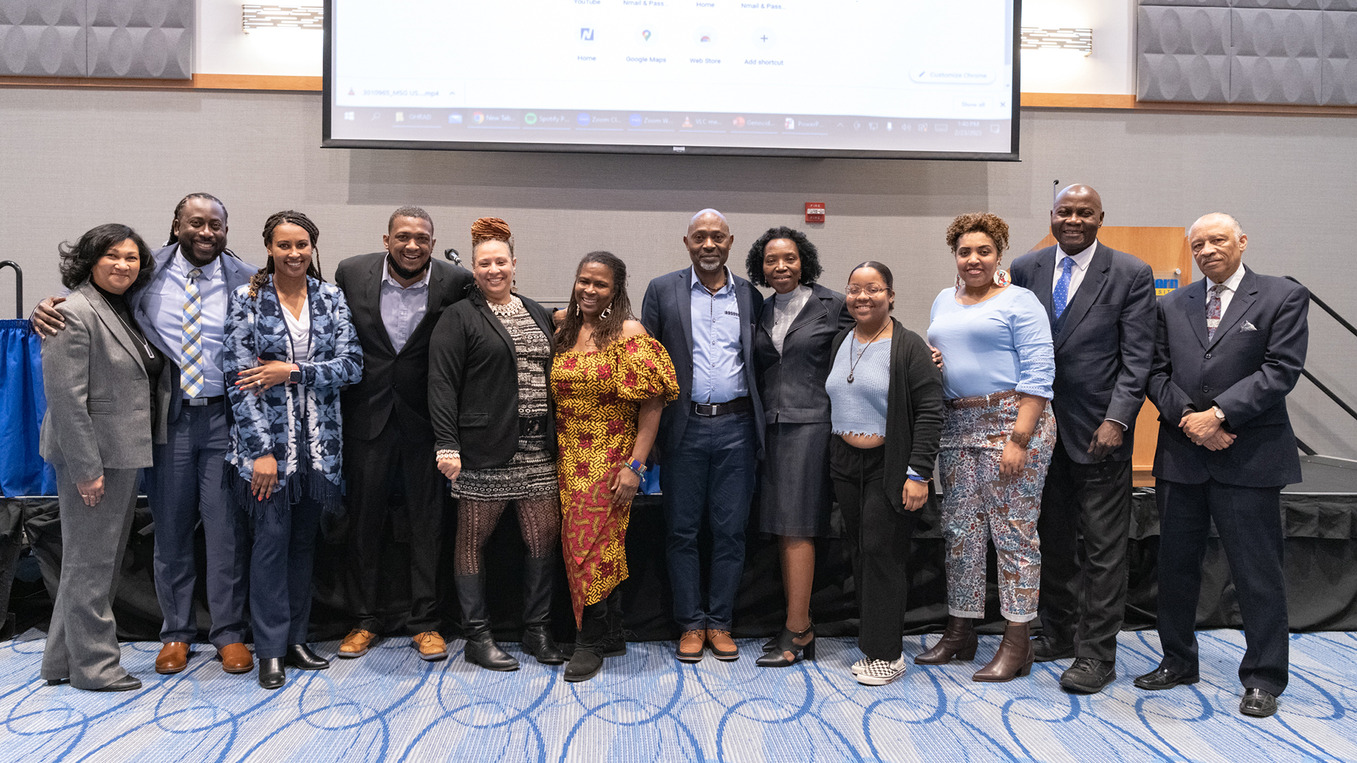 Genocide and Human Rights Symposium leaders and speakers.