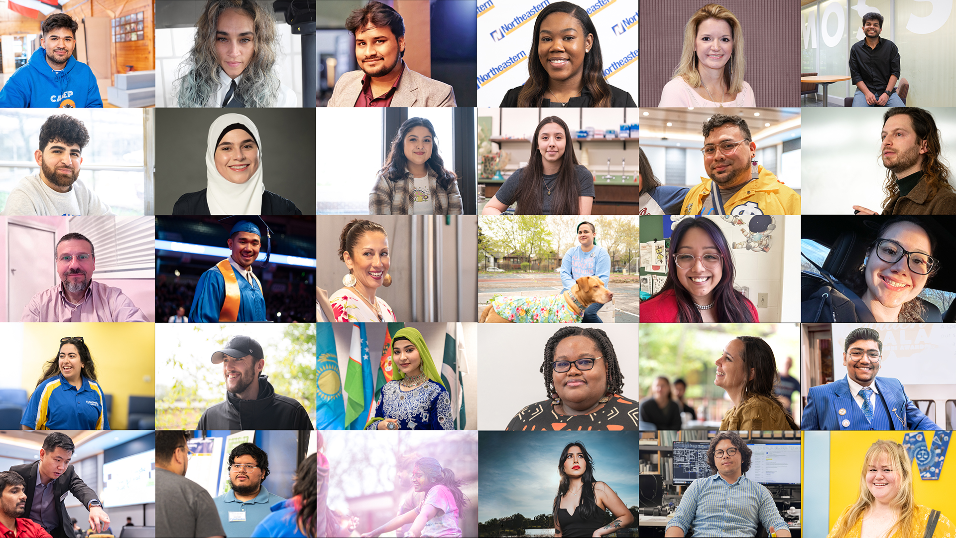 Mosaic image collage