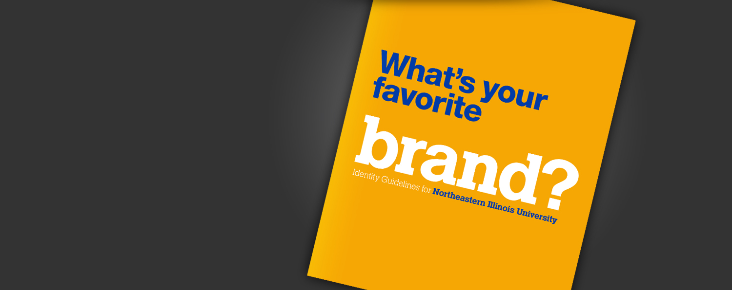 The cover of the published brand manual, which reads What's your favorite brand?