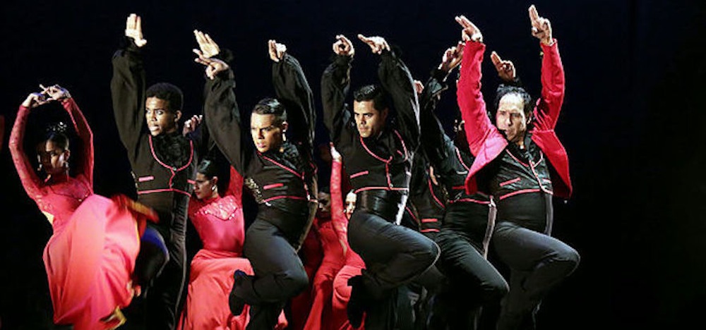 Ensemble Español dancers in performance