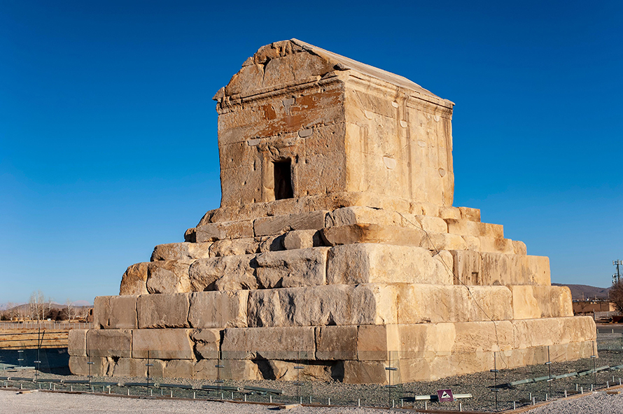 The Tomb of Cyrus at Pasargadae
