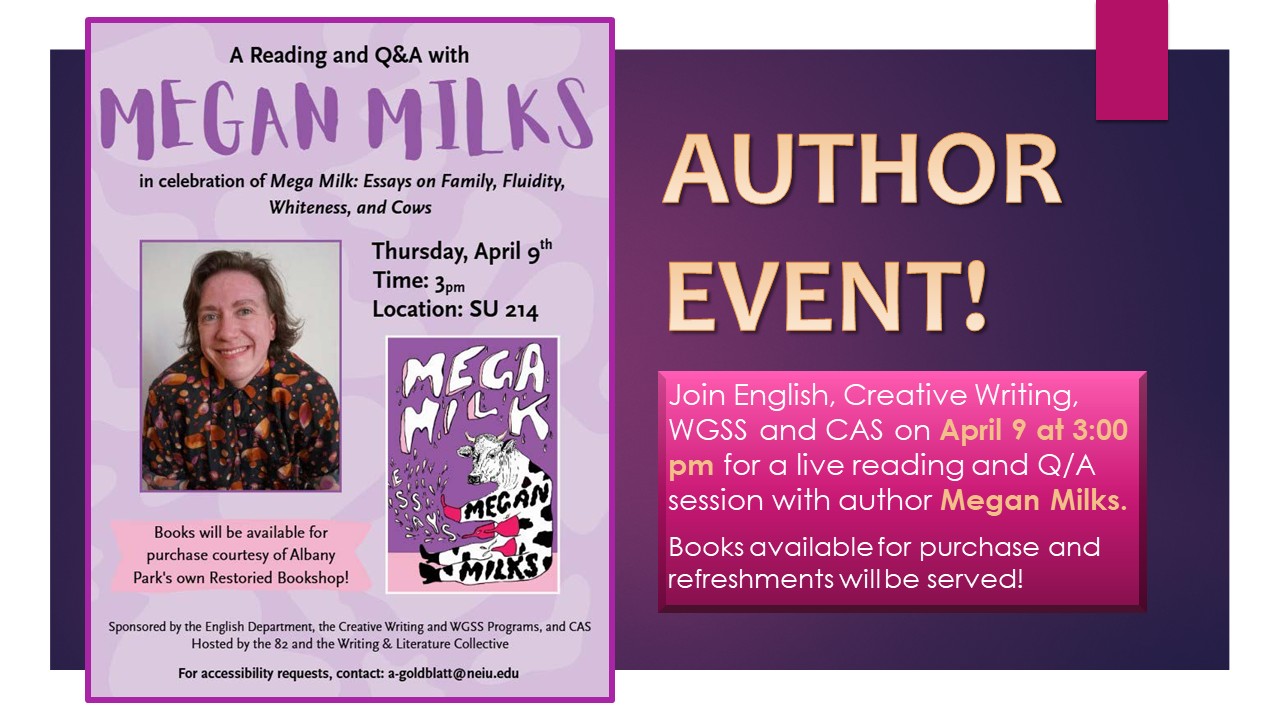 Author Event: Megan Milks