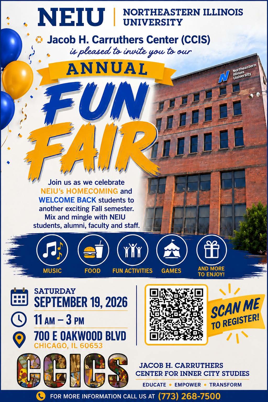 Annual Fun Fair Poster