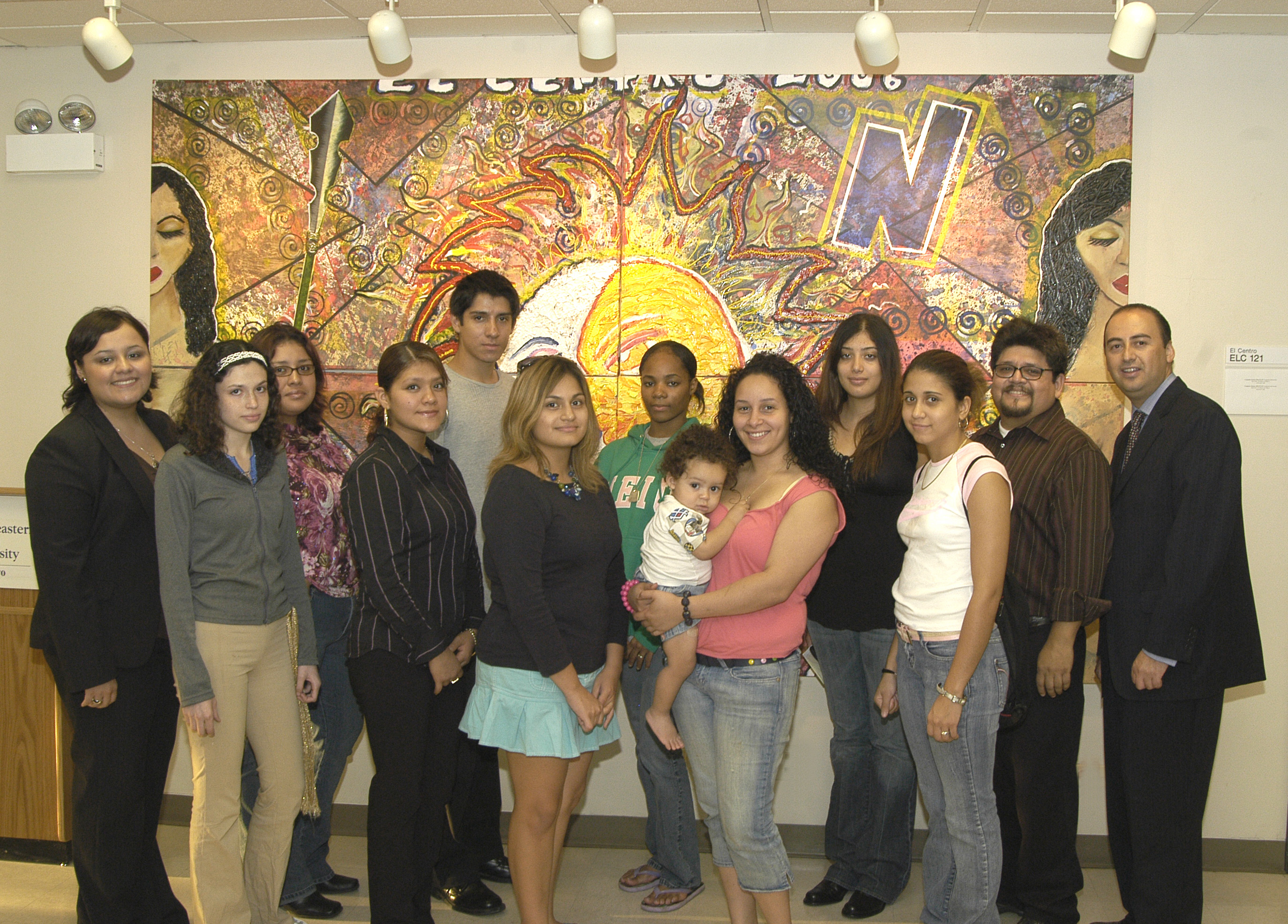 El Centro with students
