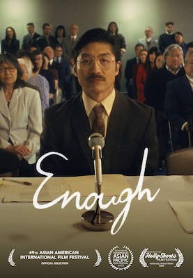 A movie poster for the new docudrama, "Enough," which will be shown at Northeastern Illinois University on Sept. 22, 2026. 