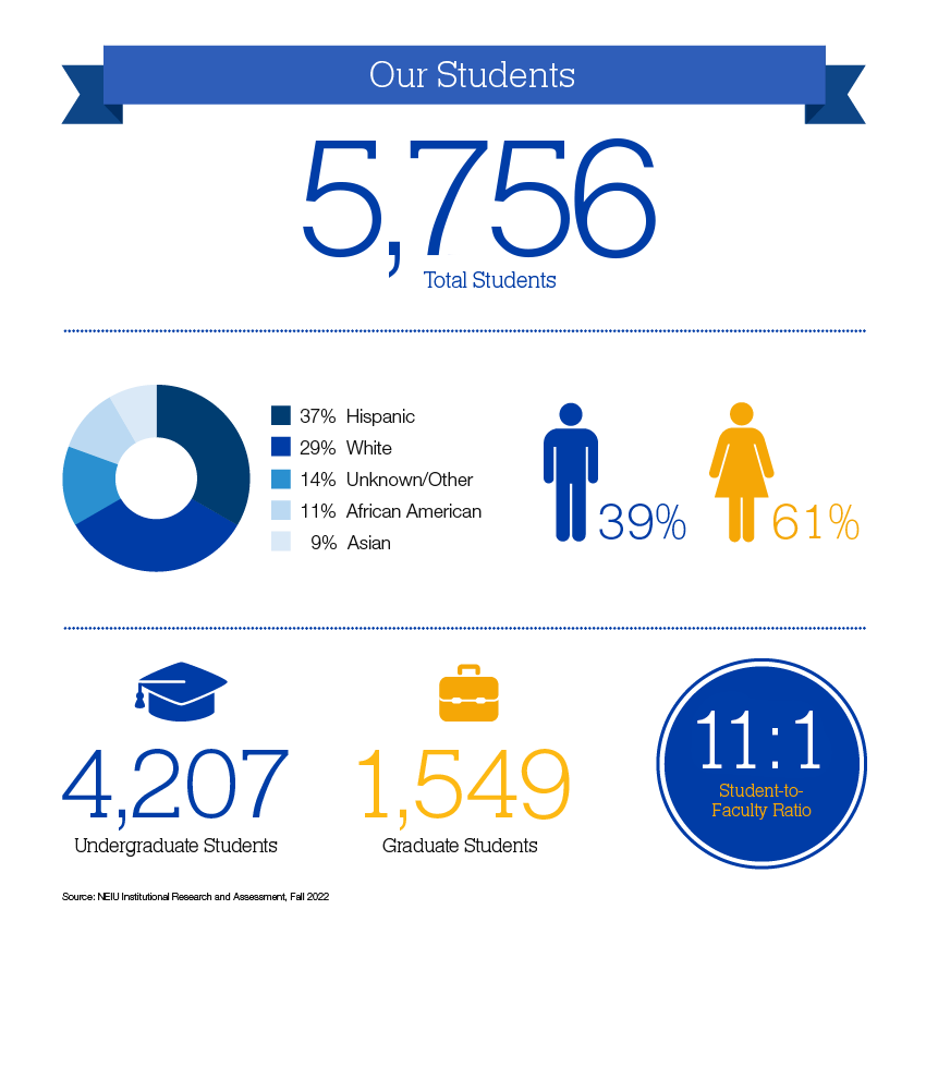 NEIU student demographics at a glance