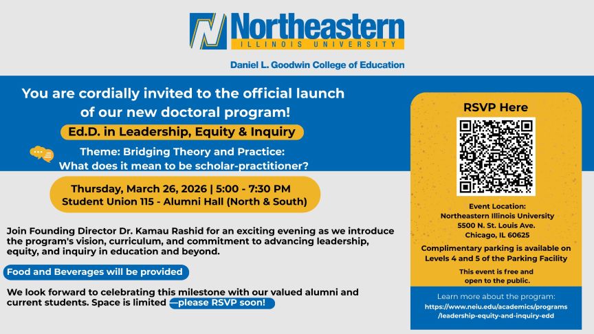 Ed.D. Doctoral Program event graphic