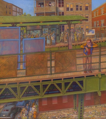 "Rush Hour #8" by Leopold Segedin (1994)