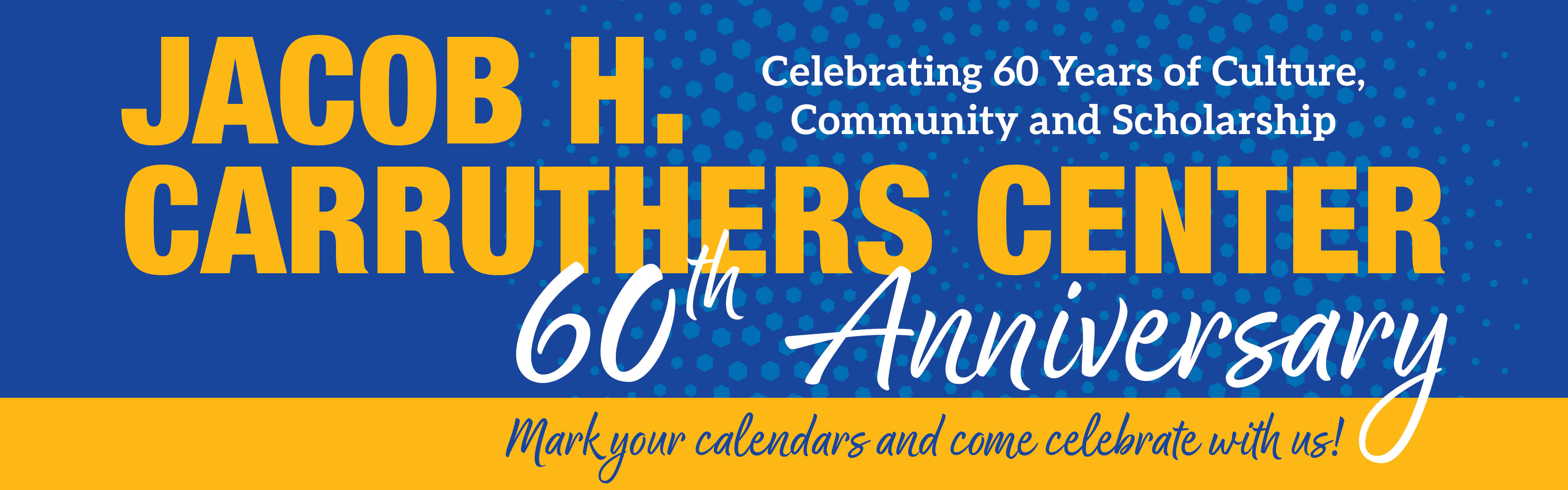 Carruthers 60th Anniversary image