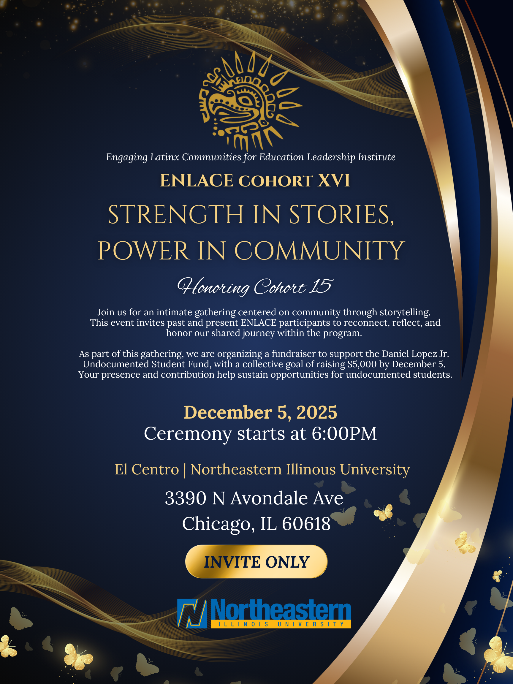 ENLACE Cohort 16 event poster