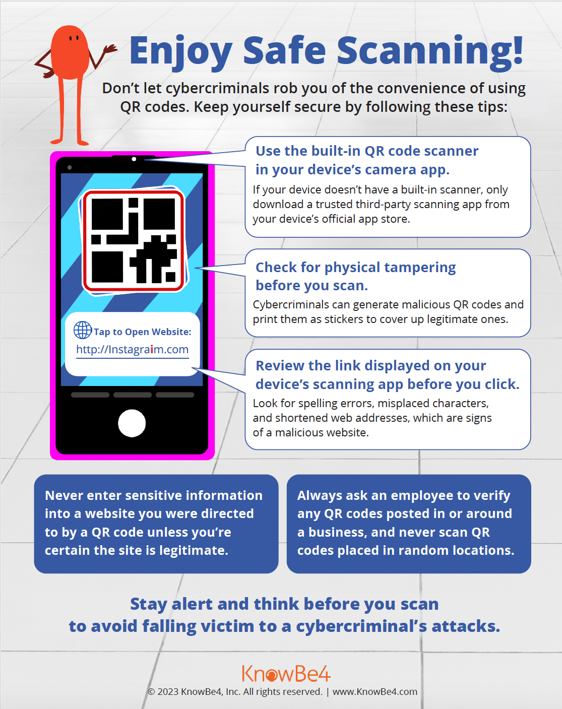 Safe Scanning graphic