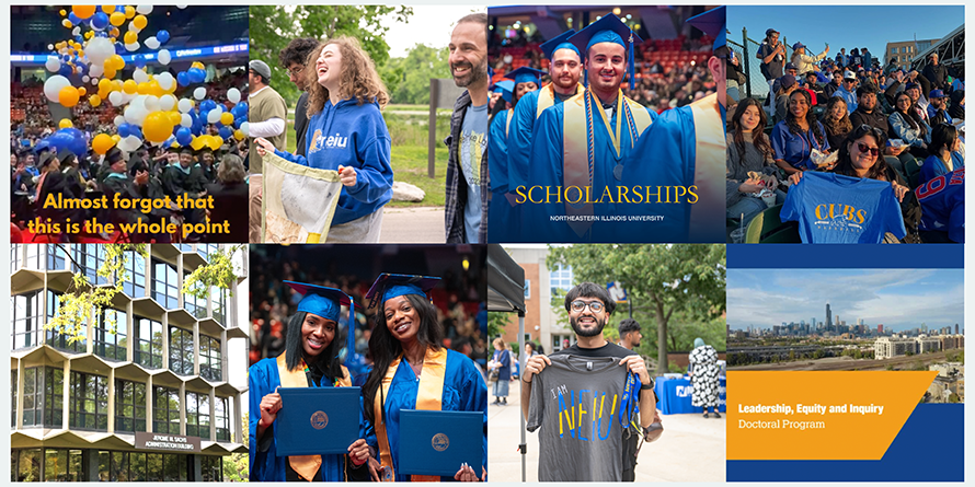 Collage of student images