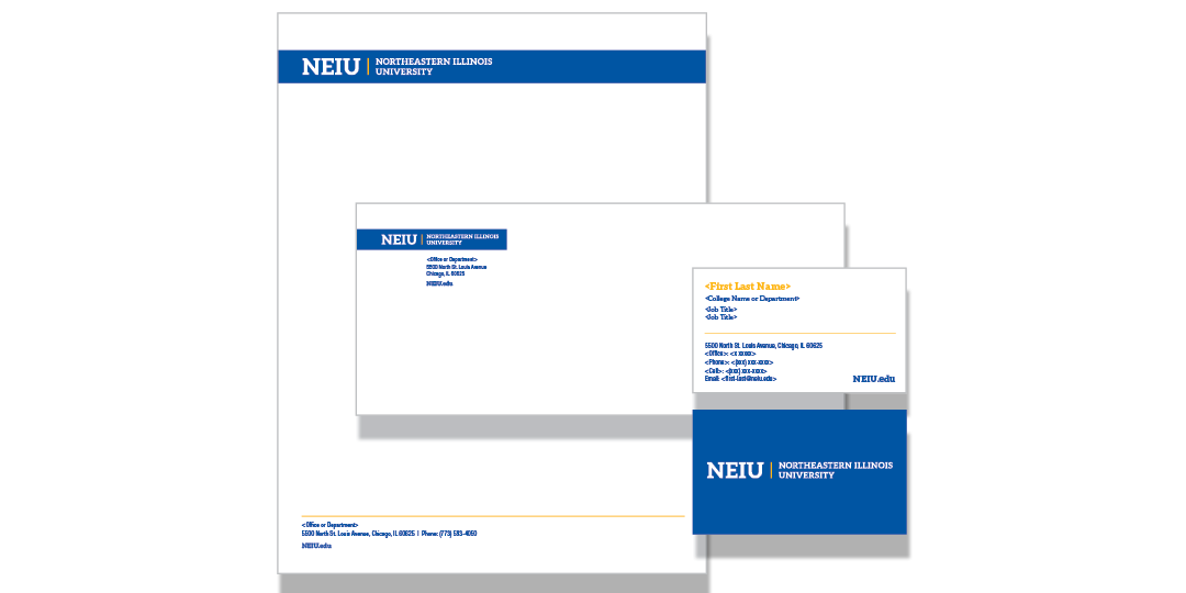 NEIU stationery