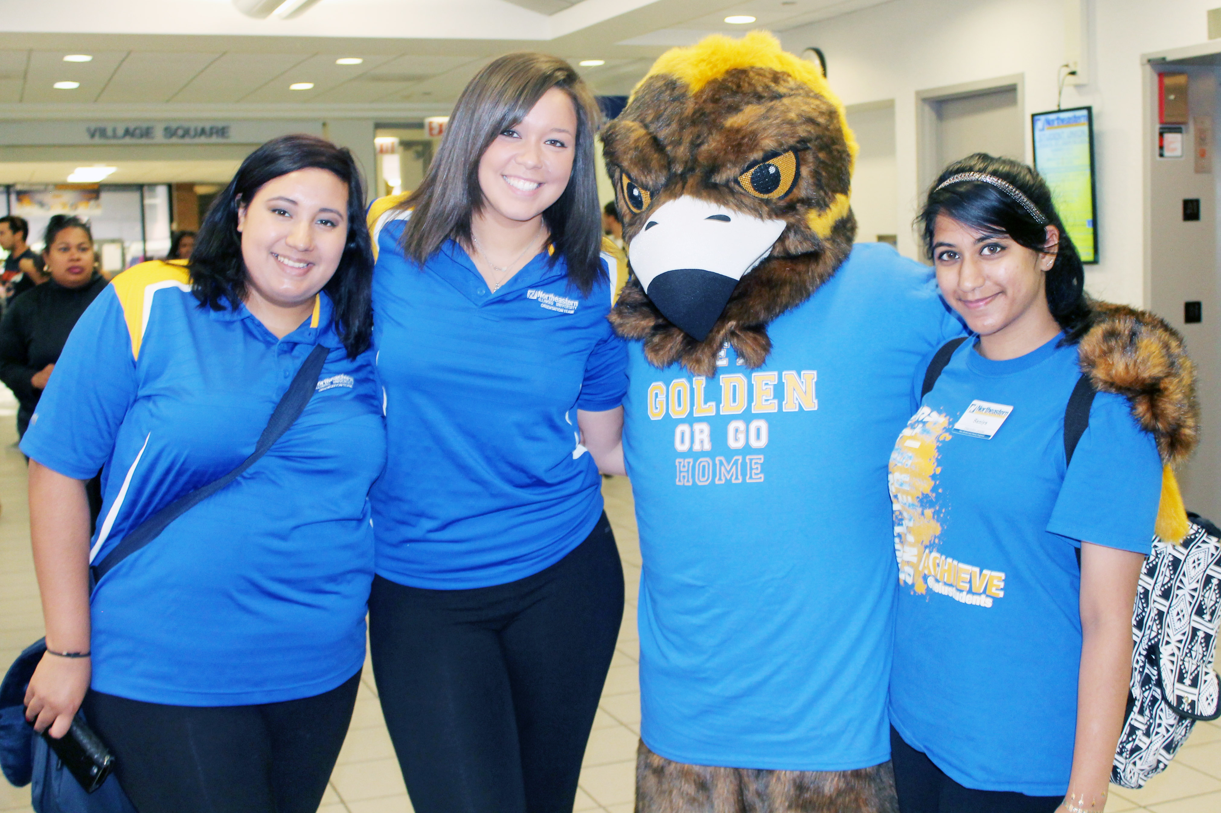 goldie and tour guides