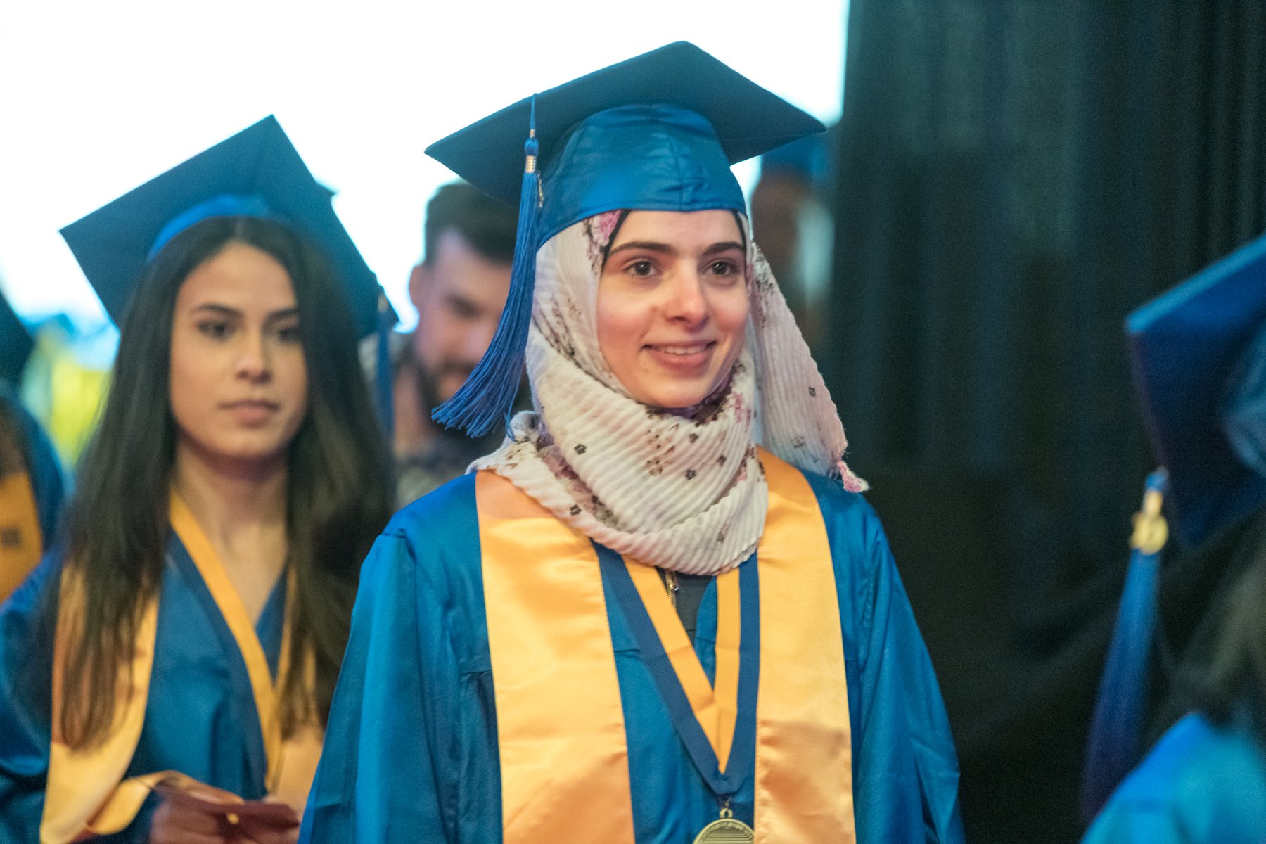 Lara at graduation
