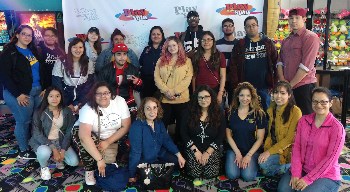 El Centro cohort student at a field trip
