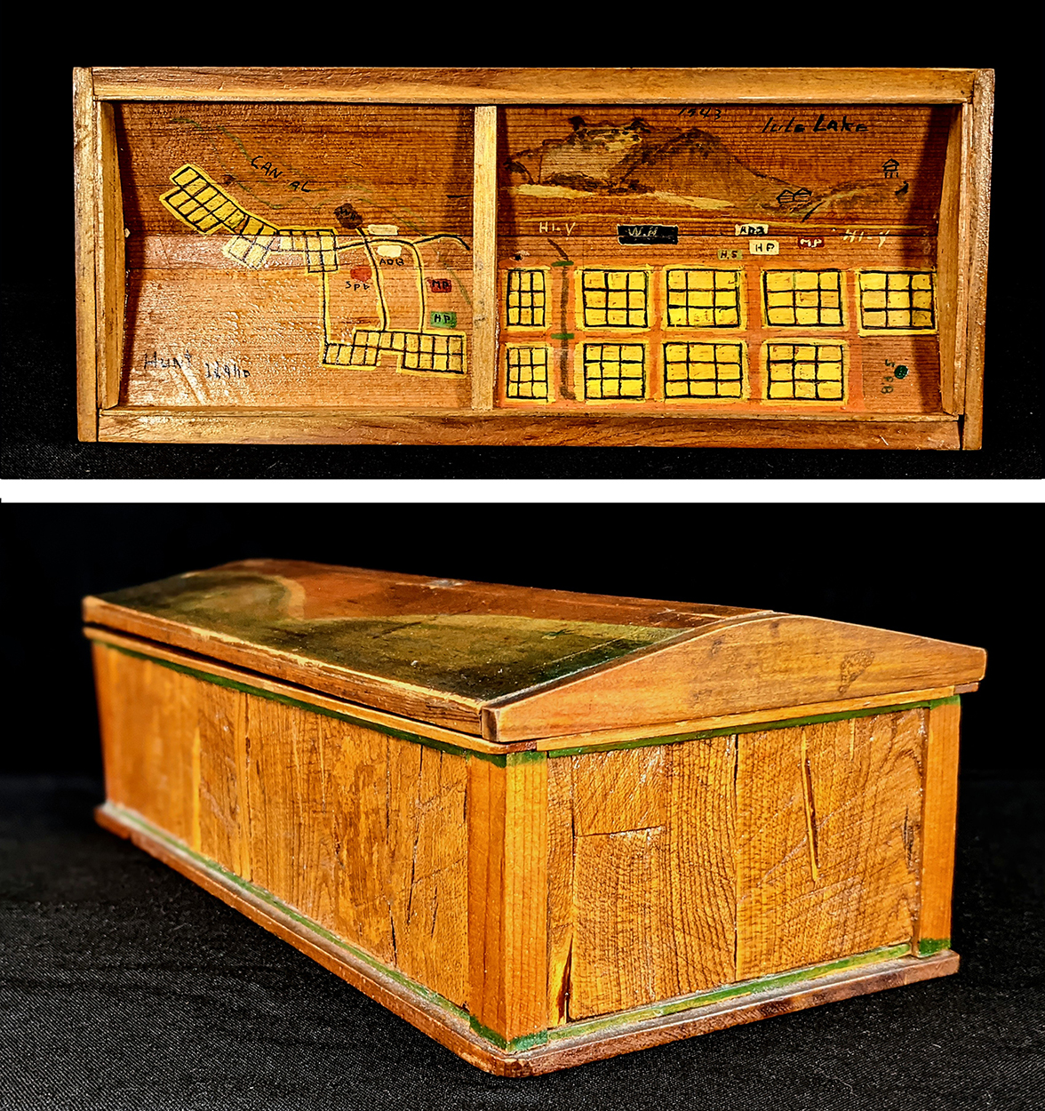 Handcrafted Wooden Box, Fusaichi “Frank” Hyosaka, 1943