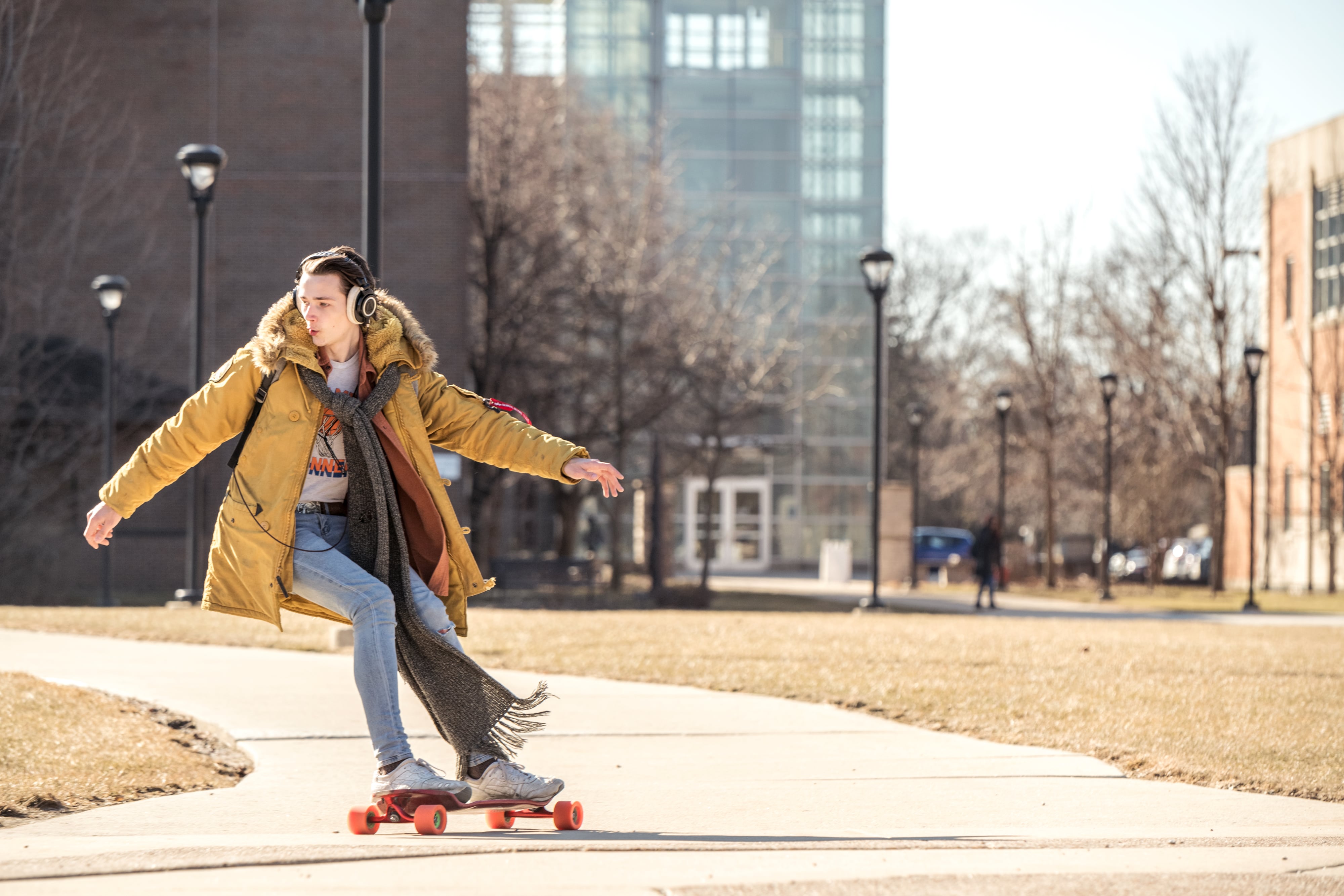 Guy on Skateboard