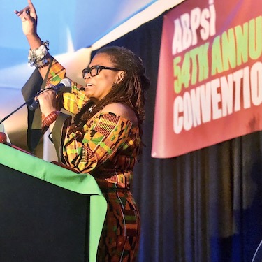 Sharon L. Bethea, Ph.D., became the 48th President of the Association of Black Psychologists, Inc. (ABPsi) at the ABPsi's 54th Annual Convention