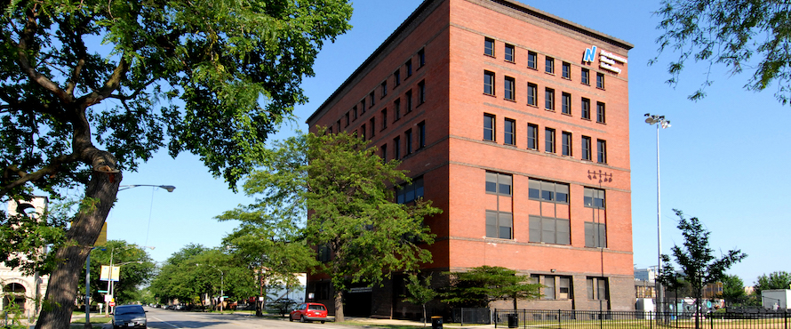 A photo of the exterior of the Jacob H. Carruthers Center for Inner City Studies.