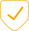 Shield icon to illustrate safety selling point