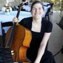 Professional Photo of Dr. Leah Hagel with Cello