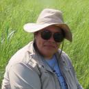 Photo of Naturalist Martha Lopez-Salazar at the Gensburg-Markham Prairie.