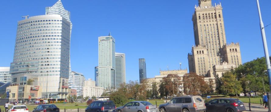 Warsaw Poland City Center