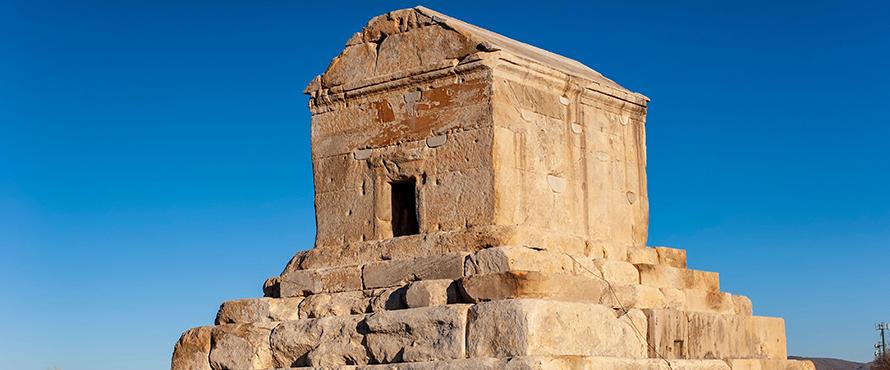The Tomb of Cyrus at Pasargadae