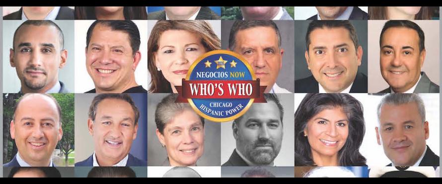 Cover of Negocios Now's 2016 Who's Who in Hispanic Chicago issue