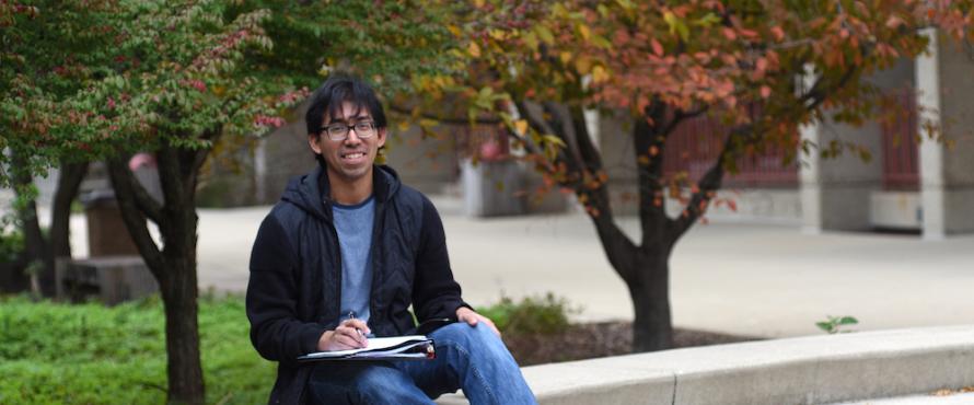 Northeastern's 2017 Lincoln Academy Student Laureate Cesar Bustos