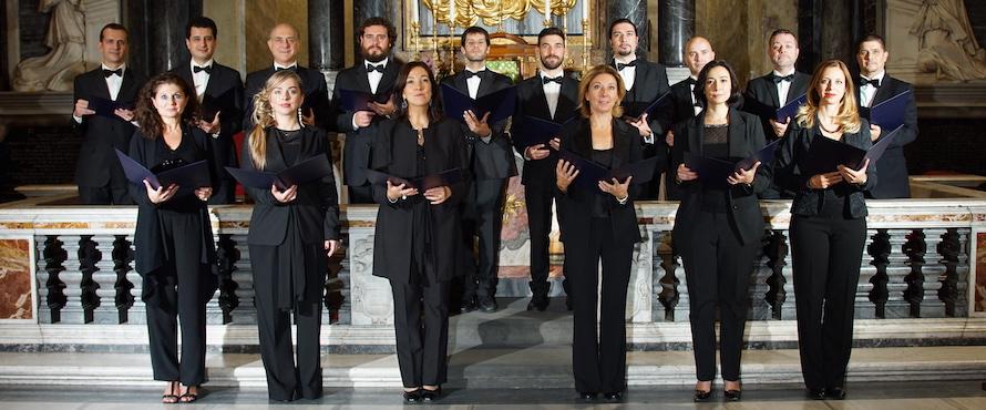 Photo of the Cardinal Domenico Bartolucci Foundation Choir. Photo courtesy of the Cardinal Domenico Bartolucci Foundation, Rome.