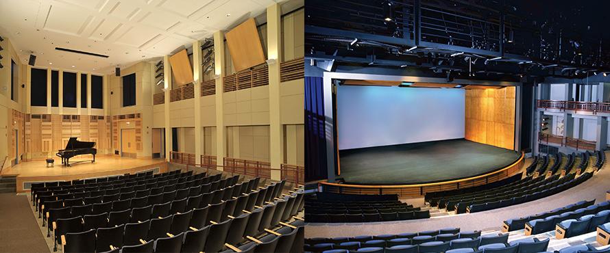 Northeastern Illinois University Recital Hall and Auditorium