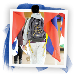 NEIU Student studying abroad