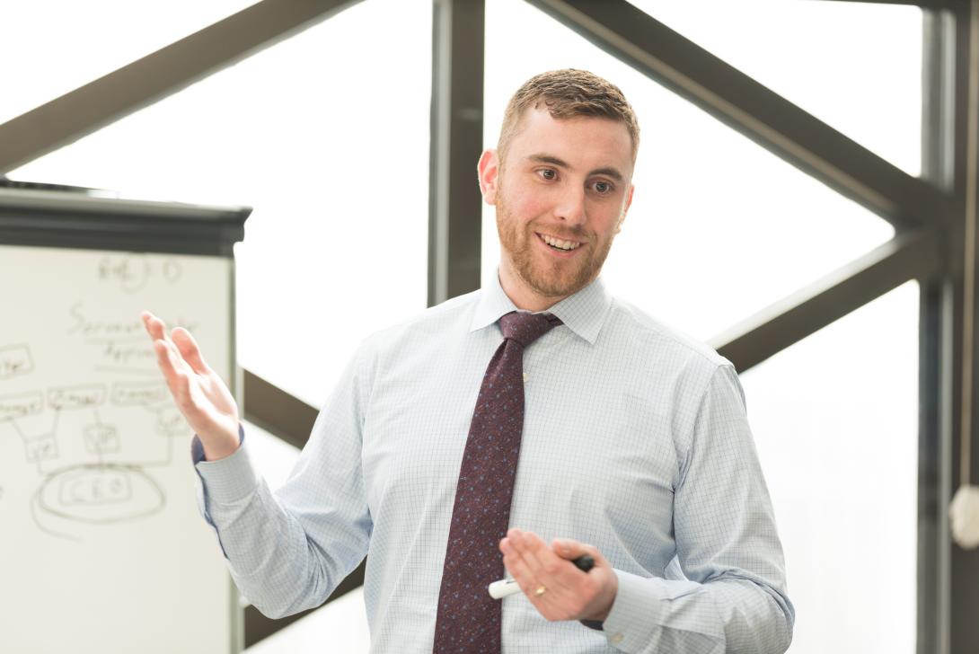 Jake Meding medium shot