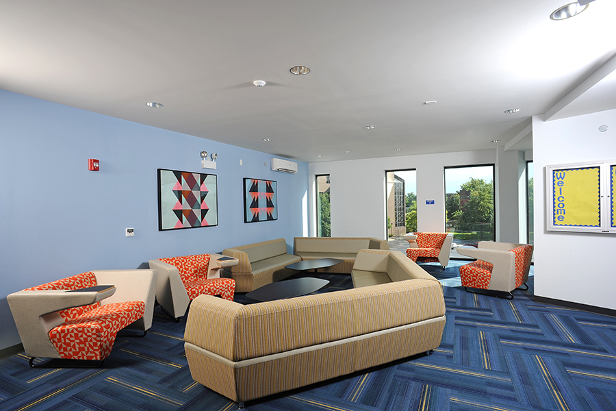 Interior of apartment in the Nest