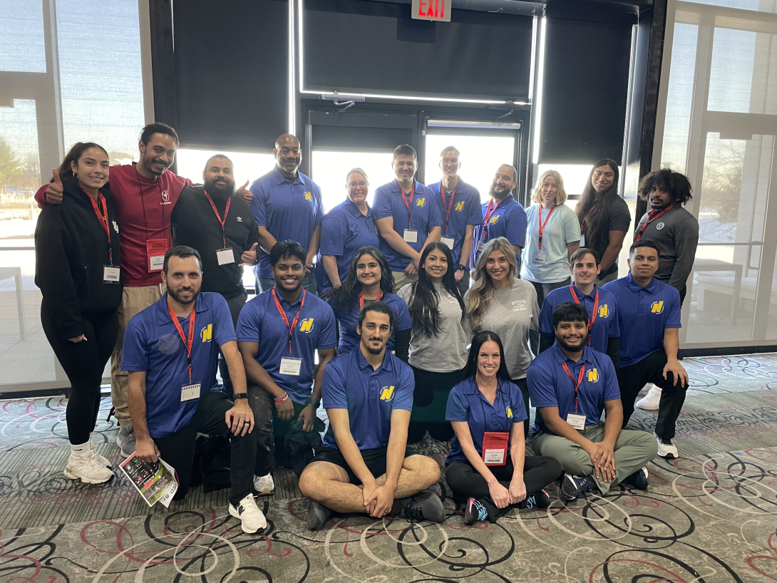 large group of students and faculty