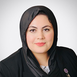 professional head shot of Naima