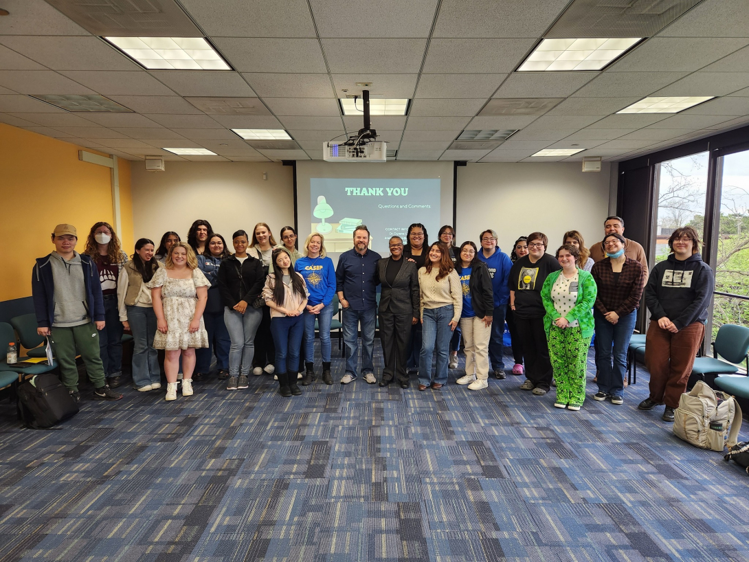 CASEP event with students 