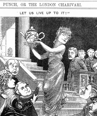 348 - Punch cartoon mocking Aesthetics