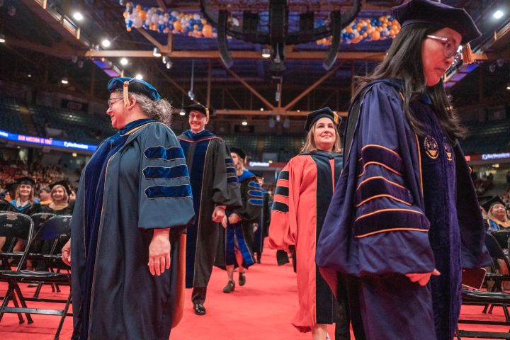 Spring 2026 Commencement Fauclty Processing into ceremony