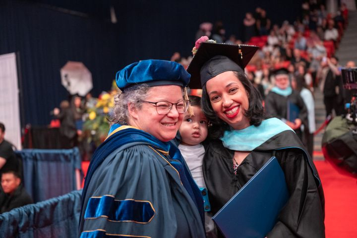 Spring 2026 Commencement Professor & Graduate