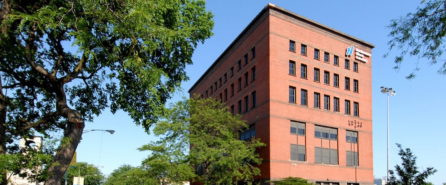 A photo of the exterior of Northeastern Illinois University's Jacob H. Carruthers Center.