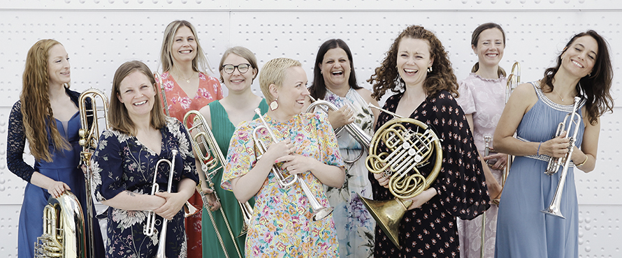 All-female brass ensemble tenThing
