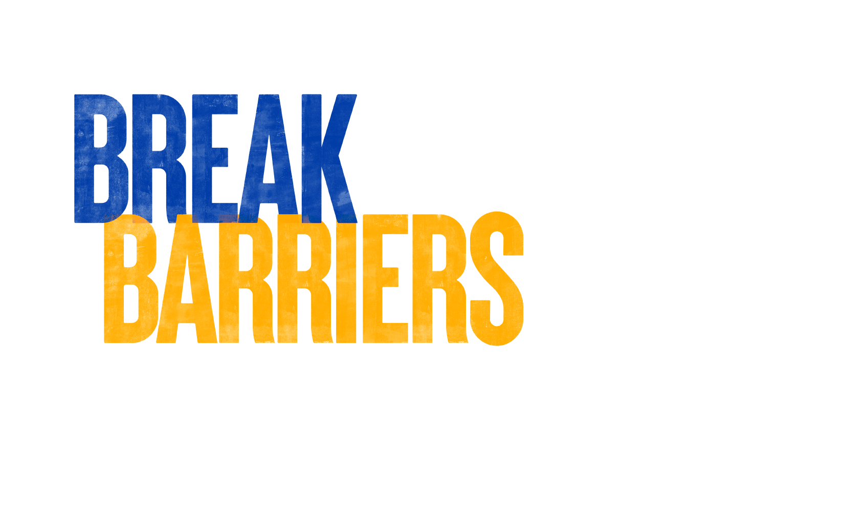 Break Barriers Pseudo Font