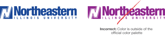 University logo 1 color